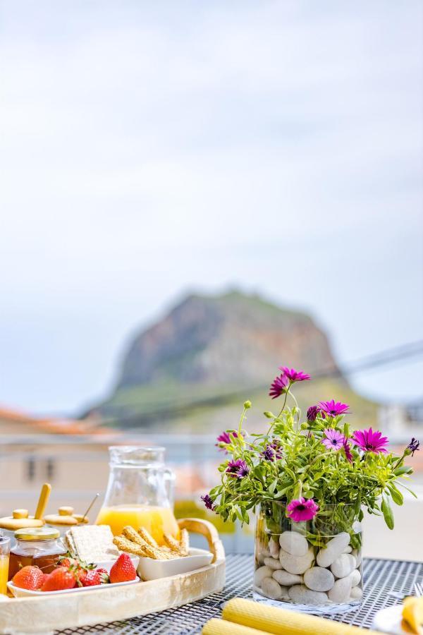 Monemvasia Modern Flat With Panoramic Sea View Exterior foto